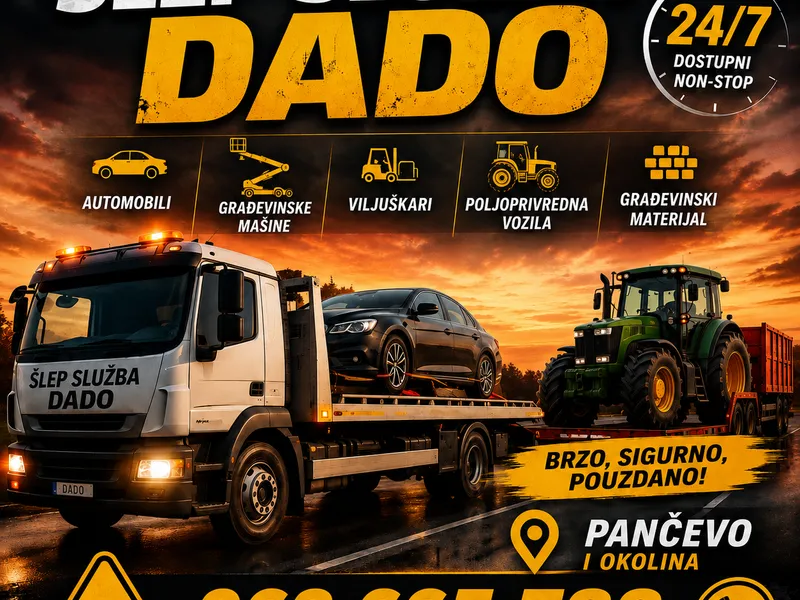 Šlep služba Šlep služba Dado — Pančevo — Pančevo