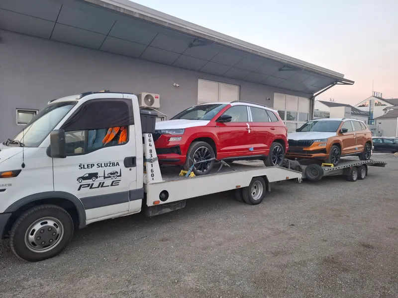Šlep služba Šlep služba Pule — Valjevo — Valjevo